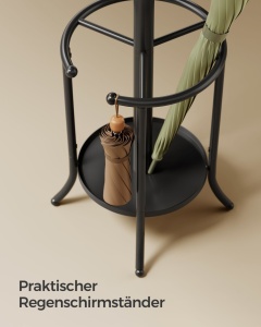 Cuier Songmics Negru 40x40x175 cm - Img 3