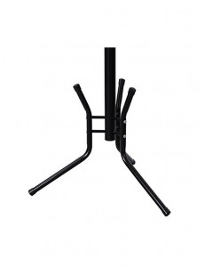 Cuier tip pom Model Wise, Negru, 49x49x176 cm - Img 6