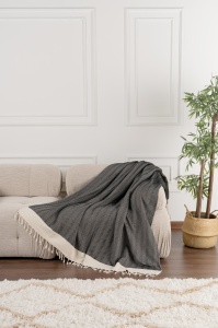 Cuvertura pentru Canapea Model Baliksirti Black - Img 1