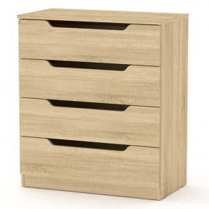 Dulap cu Sertare Azenor Sonoma 72x38x83 cm - Img 1