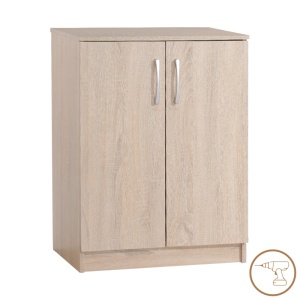 Dulap de pantofi Shordo, natural, 60x40.5x80 cm - Img 7