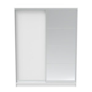 Dulap haine Korredor I, alb, 160x60x220 cm - Img 3
