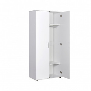 Dulap haine Model GRD-320, Alb, 80x47x187 cm - Img 4