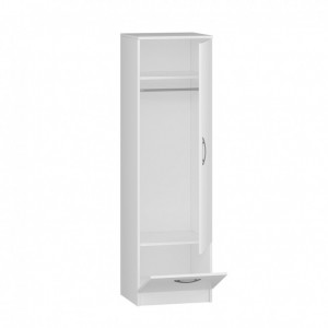 Dulap haine Model Santa, Alb, 60x47.1x187 cm - Img 5