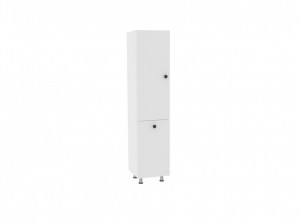 Dulap multifunctional Model Lipa, Alb, 35x31.9x154.8 cm - Img 4