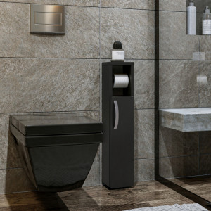 Dulap multifunctional Model Star, Antracit, 15x12x65 cm - Img 3