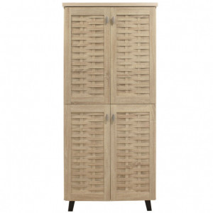 Dulap Pantofi Model Zion, Stejar sonoma, 78x40x170.5 cm - Img 5