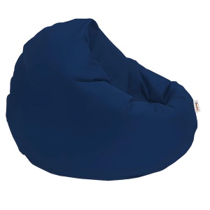 Fotoliu de grădină tip Bean Bag Model Iyzi 100, Albastru închis - Img 2