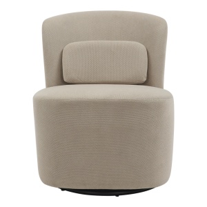 Fotoliu Rotativ Model Swish, Bej, 63x76x76.5 cm - Img 5
