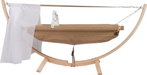 Hamac bebelusi Fethiye Auriu 135x56 cm - Img 5