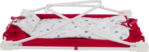 Hamac bebelusi Marmaris Rosu 96x43x66 cm - Img 8