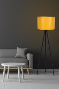 Lampadar 114 Galben 25x38x145 cm - Img 1