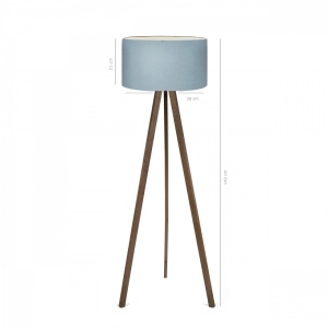 Lampadar AYD Albastru 21x38x140 cm - Img 3