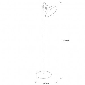 Lampadar Lik - 4036 Negru Auriu - Img 3