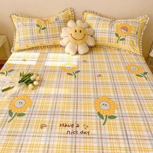 Lenjerie cu Broderie si Volanase Sunny, 4 Piese (Finet) - Img 5