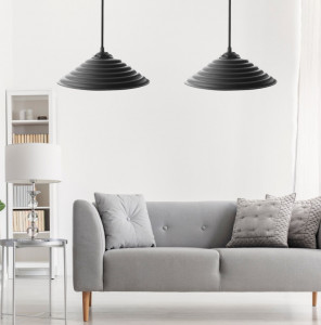 Lustra 204-U2 Negru - Img 1