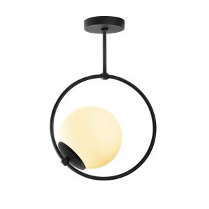 Lustra GMN Negru 26x15x39 cm - Img 6