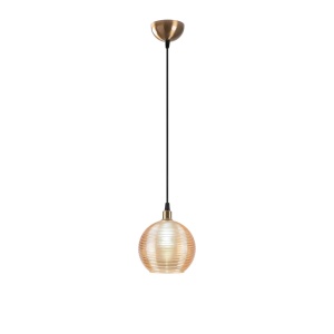 Lustra Muzo Galben 15x15x110 cm - Img 2