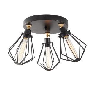 Lustra Oylat Negru 56x31 cm - Img 2