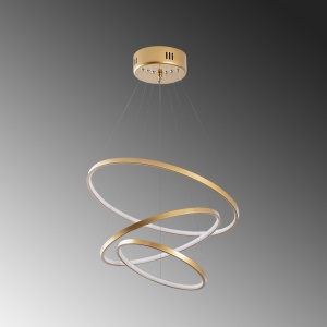 Lustra Simit Auriu 50x80x50 cm - Img 6