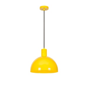 Lustra Sivani Galben 30x30x117 cm - Img 2