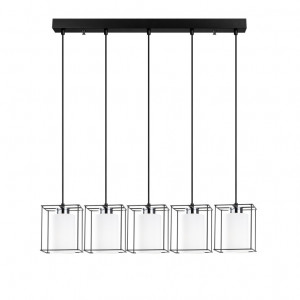 Lustra Swank - 702-5S1 Negru - Img 5