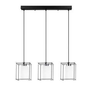 Lustra Swank Negru 65x65x113 cm - Img 5