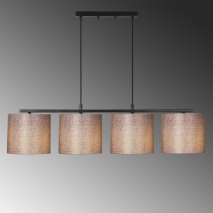 Lustra Valiz Negru 110x25x120 cm - Img 4
