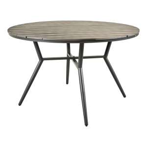 Masă de exterior Model Appa, Antracit, D120x74 cm