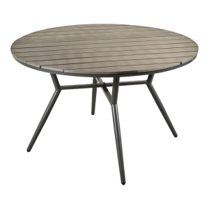Masă de exterior Model Appa, Antracit, D120x74 cm - Img 2