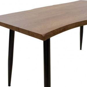 Masa Model Andres, 140x80x75 cm, Nuc/Negru - Img 3