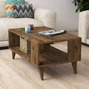 Masuta de Cafea Model Beck, 90x41.6x54 cm, Stejar - Img 3