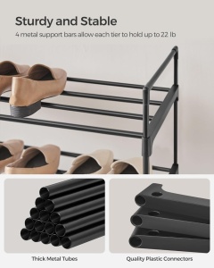 Pantofar Songmics Negru 30x92x74 cm - Img 5