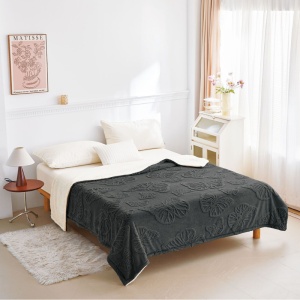 Patura Cocolino cu Blanita 200x230 cm - Velvet Butterflies V9