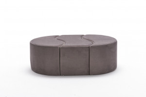 Pouf Alya, Mink - Img 4