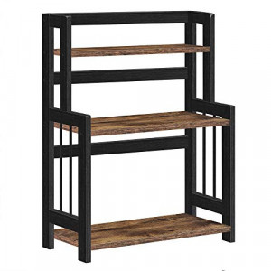 Raft de organizare, Songmics, Negru, 41x18x53 cm - Img 2