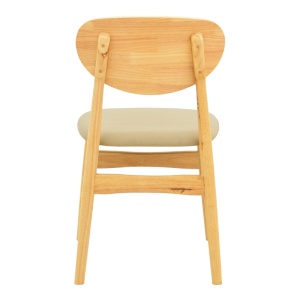 Scaun Cardith, natural/bej, 48x51x78 cm - Img 6