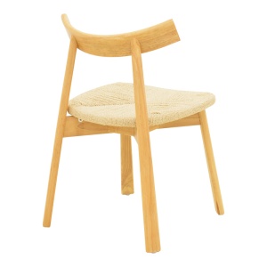 Scaun Clareta, natural, 53x55x79 cm - Img 3