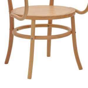 Scaun cu Brate Model Verfie, Natur, 55x50x83 cm - Img 7