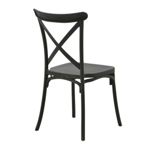Scaun de Gradina Crossie, gri închis, 38x46.5x82 cm - Img 3