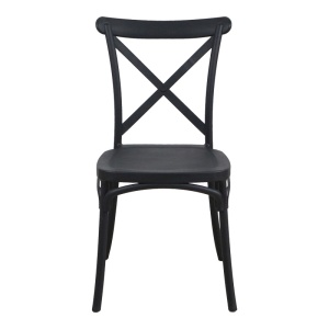 Scaun de Gradina Crossie, negru, 38x46.5x82 cm - Img 5