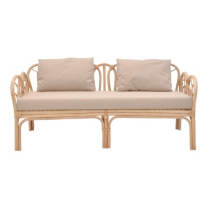 Scaun de Gradina Ytrone, natur/bej, 166x61.5x71 cm - Img 2
