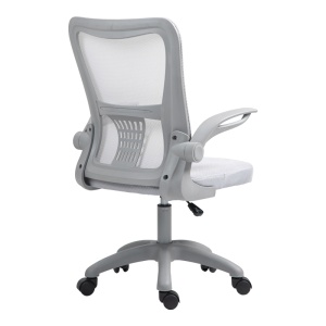 Scaun directorial Annalise, gri, 57x53x90-100 cm - Img 4