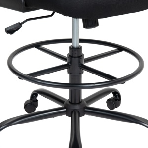 Scaun directorial Derzio, negru, 62x53x119-131 cm - Img 11