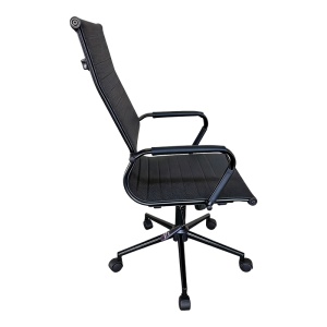 Scaun directorial Valter, negru, 55.5x58x108 cm - Img 3