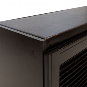 Scaun Dulap Pantofi Crispy 9 Perechi Wenge 94x34,5x60 cm - Img 5