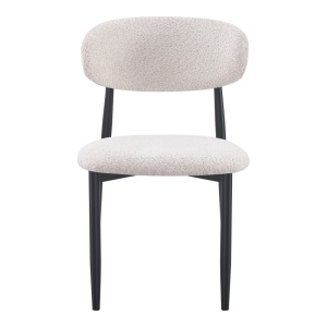 Scaun Folegio, crem/negru, 50x57x79.5 cm - Img 4