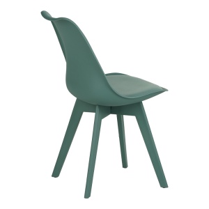 Scaun Gaston, verde, 48.5x53.5x81.5 cm - Img 3