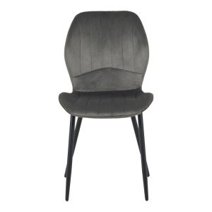 Scaun Jelour, antracit/negru, 46.5x60x84 cm - Img 4