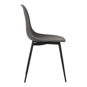 Scaun Model Ballen, Antracit, 41.5x53x84.5 cm - Img 3